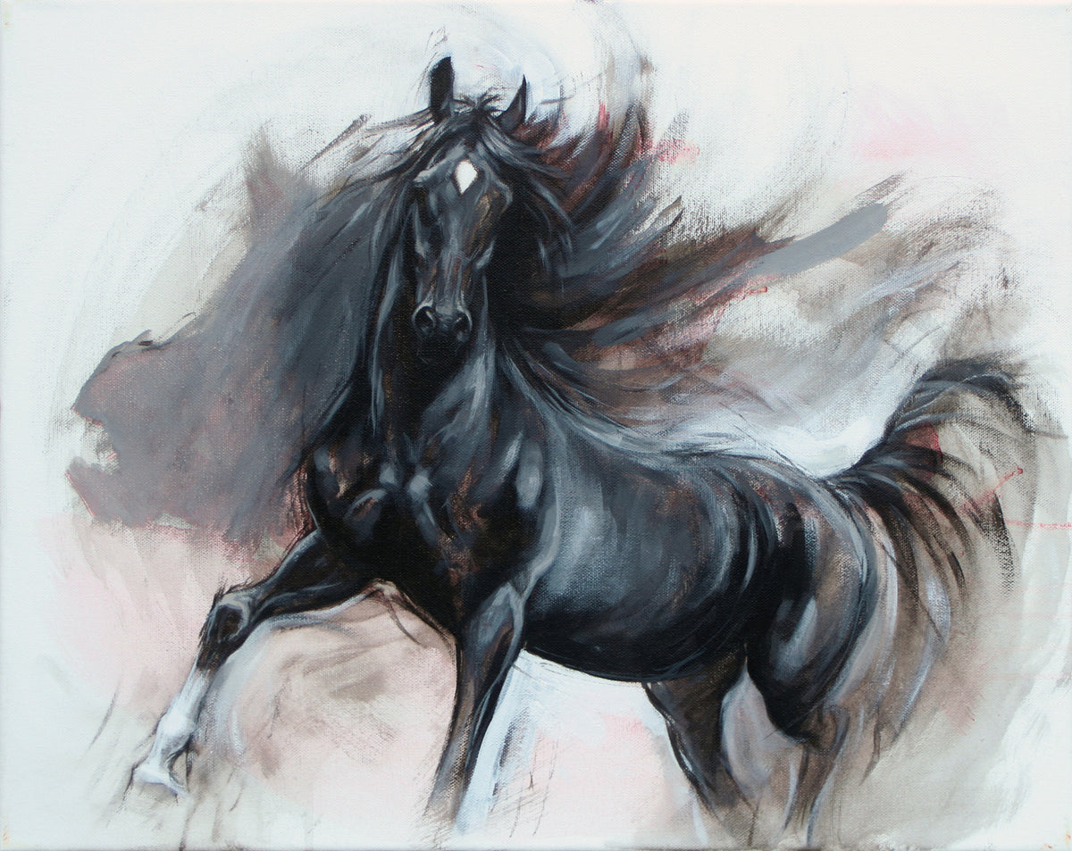 Ardor-Horse-Art-Mixed-Media-on