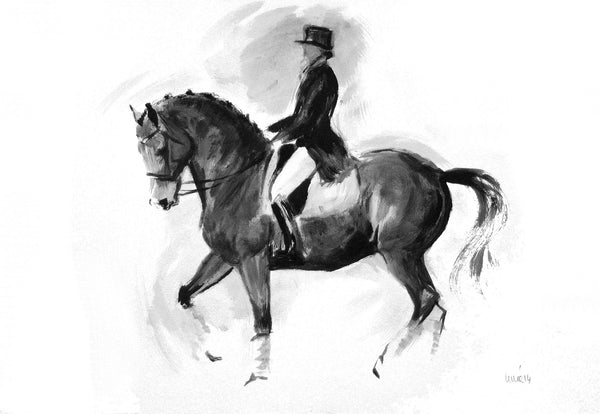 A6 Horse card - Control