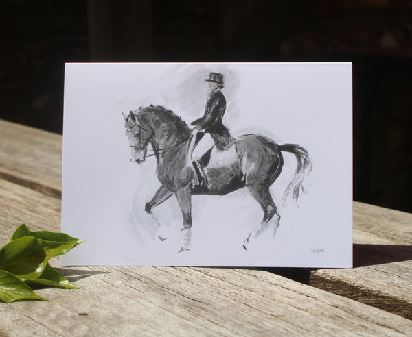 A6 Horse card - Control