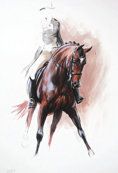 A6 Horse card - Latitude