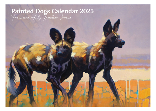 Painted Dog 2025 Calendar