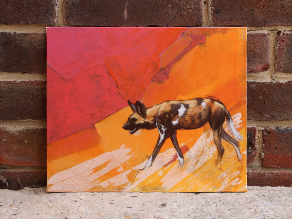 27/100 - Painted Dog Walking