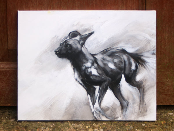 Running Painted Dog I