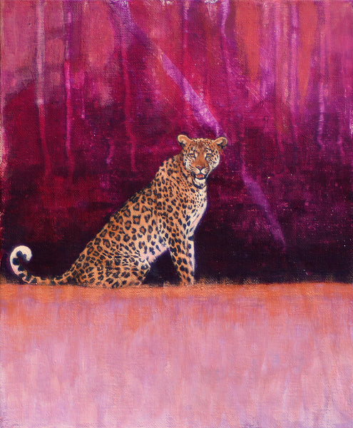 42/100 - Sitting Leopard