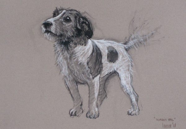 'Waggy Tail' Jack Russell Terrier Dog Print