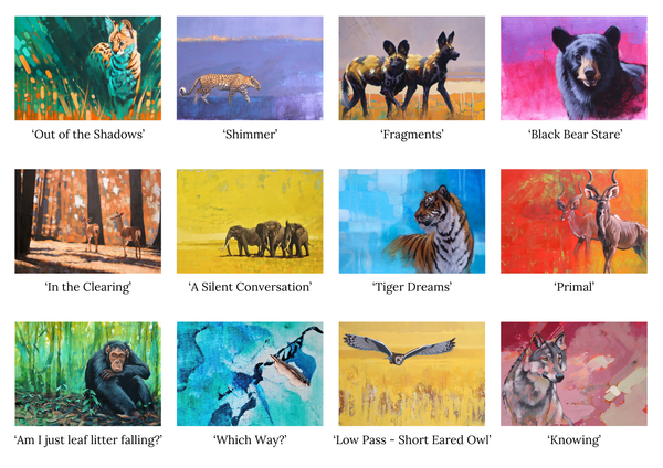 Wildlife Art 2025 Calendar