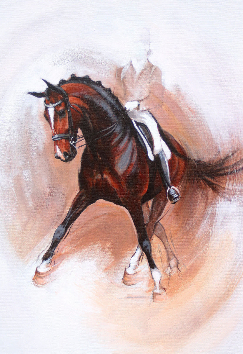 2024 Dressage Horse Giclee Print (Impulsion)