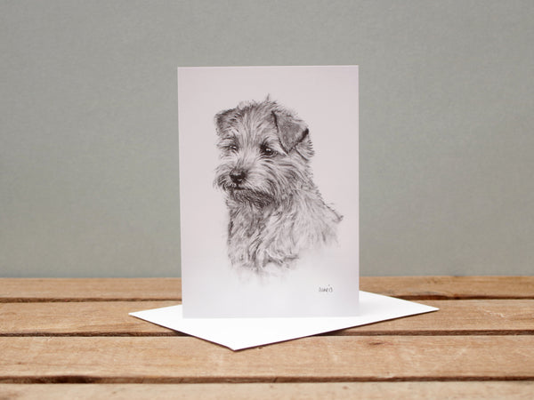 A6 Dog card - Norfolk Terrier