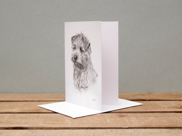 A6 Dog card - Norfolk Terrier