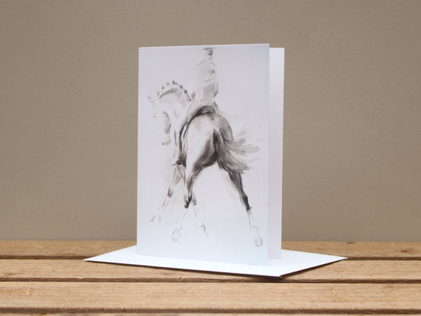 A6 Horse card - Grace
