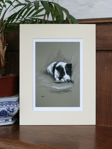 'In My Spot' Jack Russell Terrier Dog Print