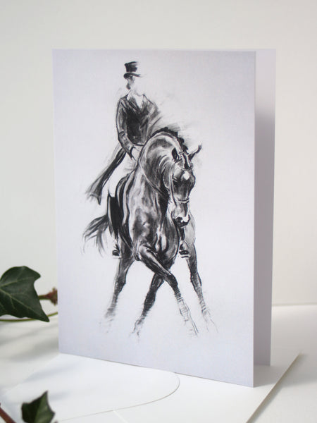 A6 Horse card - Across
