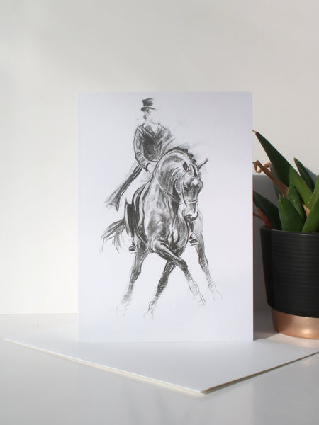 A6 Horse card - Across