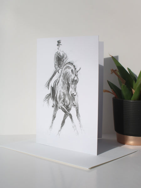A6 Horse card - Across
