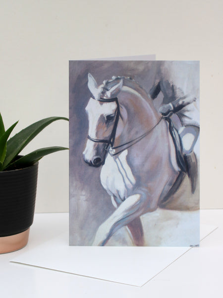 A6 Horse card - Listening