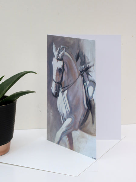 A6 Horse card - Listening