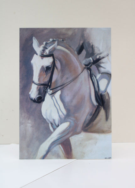 A6 Horse card - Listening