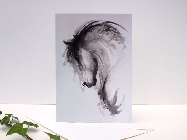 A6 Horse card - Soft