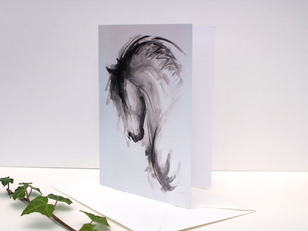A6 Horse card - Soft