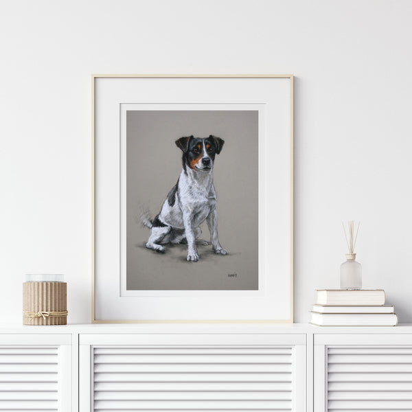 'I'll Play!' Jack Russell Terrier Dog Print