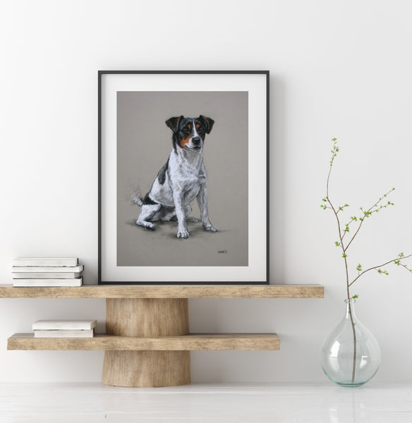 'I'll Play!' Jack Russell Terrier Dog Print