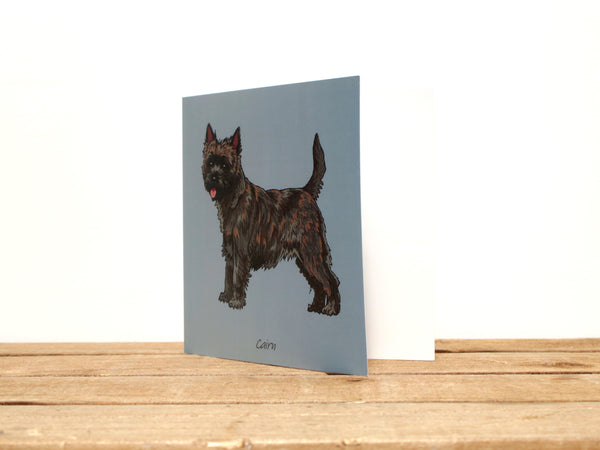 Cairn Terrier Dog Card