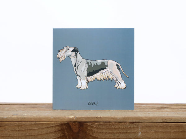 Cesky Dog Card