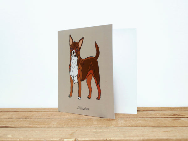 Chihuahua Dog Card