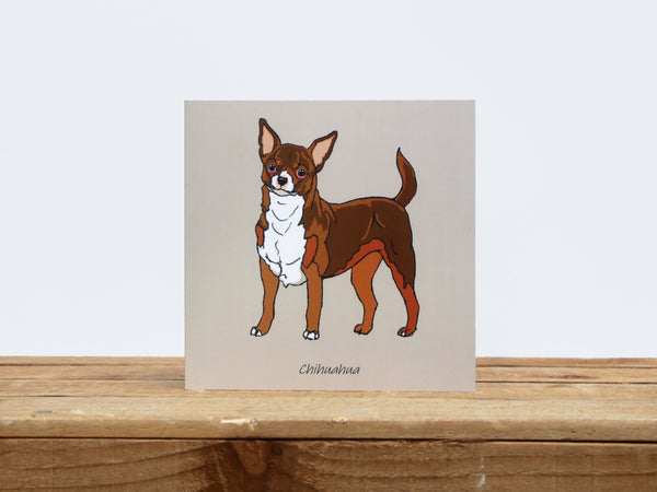 Chihuahua Dog Card