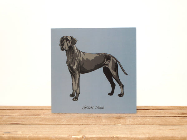 Great Dane Dog Card