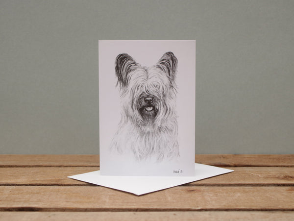 A6 Dog card - Skye
