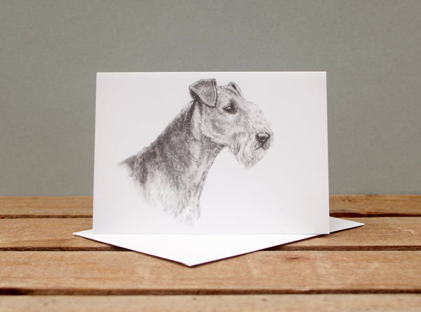 A6 Dog card - Welsh Terrier