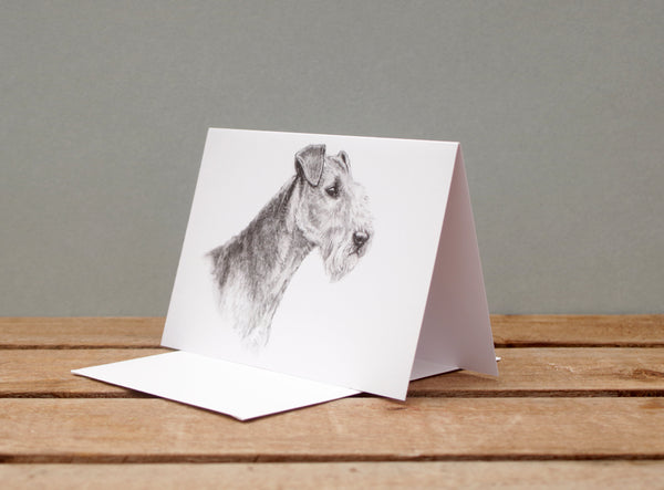 A6 Dog card - Welsh Terrier