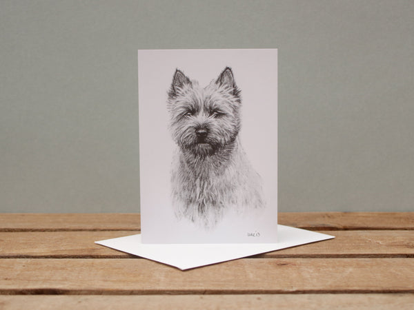 A6 Dog card - Cairn