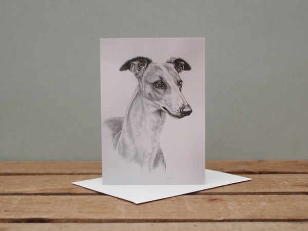 A6 Dog card - Whippet