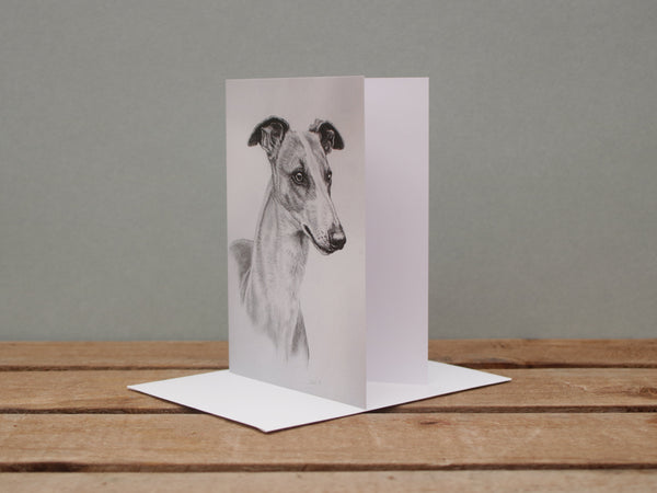 A6 Dog card - Whippet