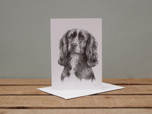 A6 Dog card - Cocker Spaniel
