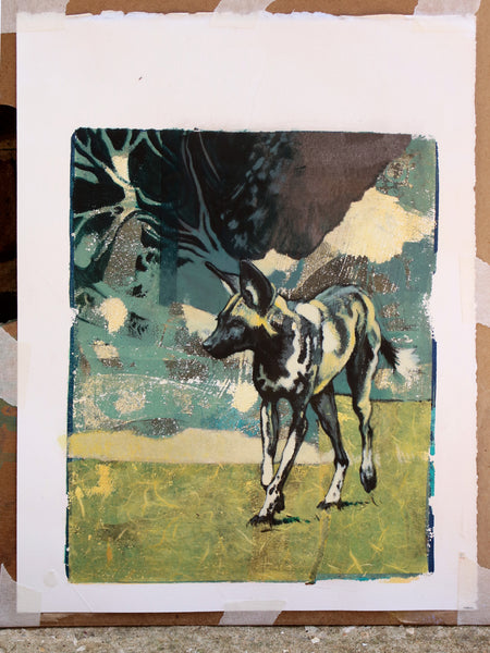59/66 - Dreamy African Painted Dog