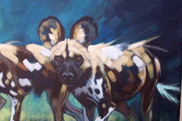 Dream in the dream with me - African Painted Dogs