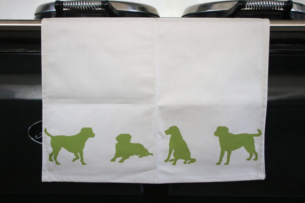 Labrador Dog Cotton Tea Towel