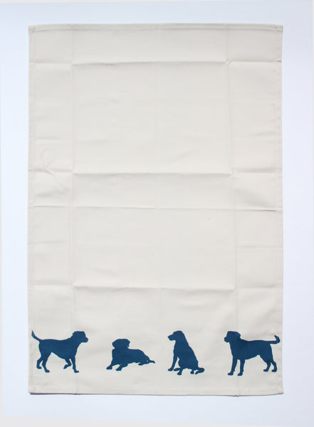 Labrador Dog Cotton Tea Towel