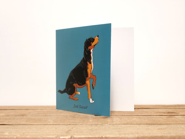 Jack Russell Terrier Tan Coat Card