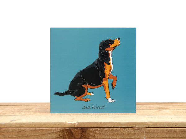 Jack Russell Terrier Tan Coat Card