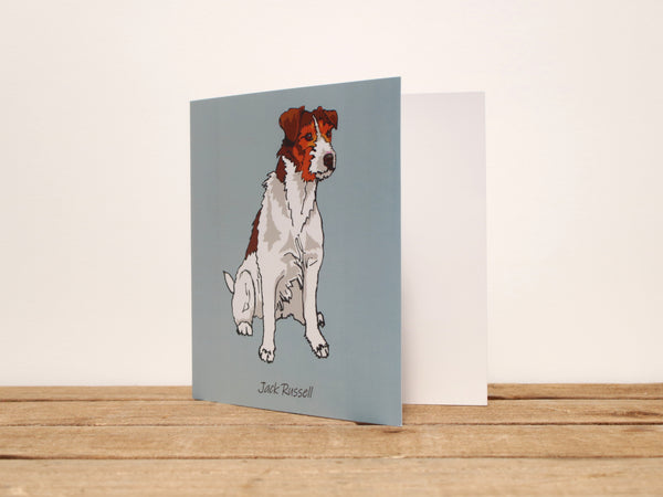 Jack Russell Terrier Rough Coat card
