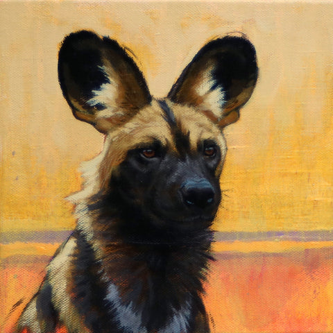 Mini Series - Painted Dog Portrait