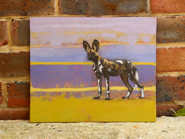 50/66 - Painted Dog Pup Standing