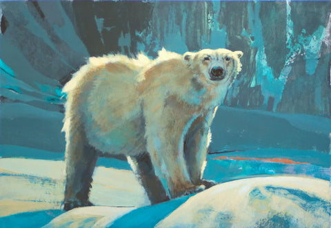 58/100 - Golden light Polar Bear