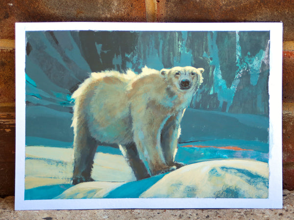 58/100 - Golden light Polar Bear