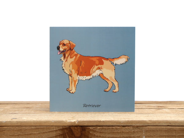 Retriever Dog Card
