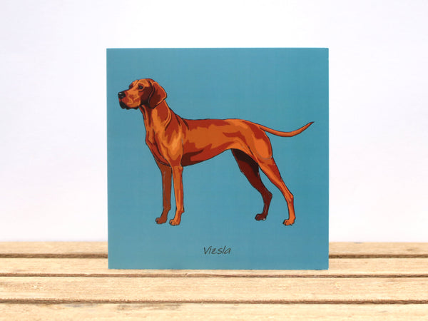 Vizsla Dog Card